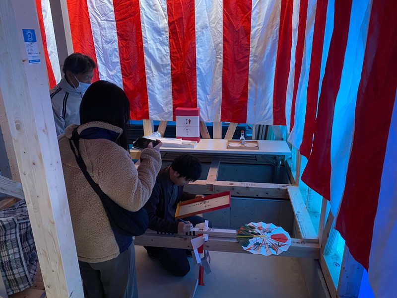 上棟式簡易バージョンの進め方