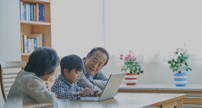 二世帯住宅をお考えの方のイメージ