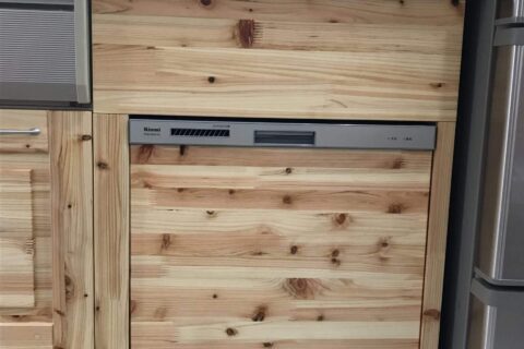 食洗機の取付け　奈良市のリフォーム工事