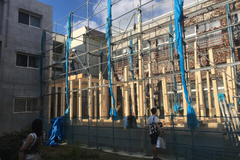 平野の家、上棟です！