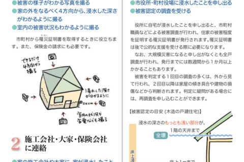 水害にあった時に