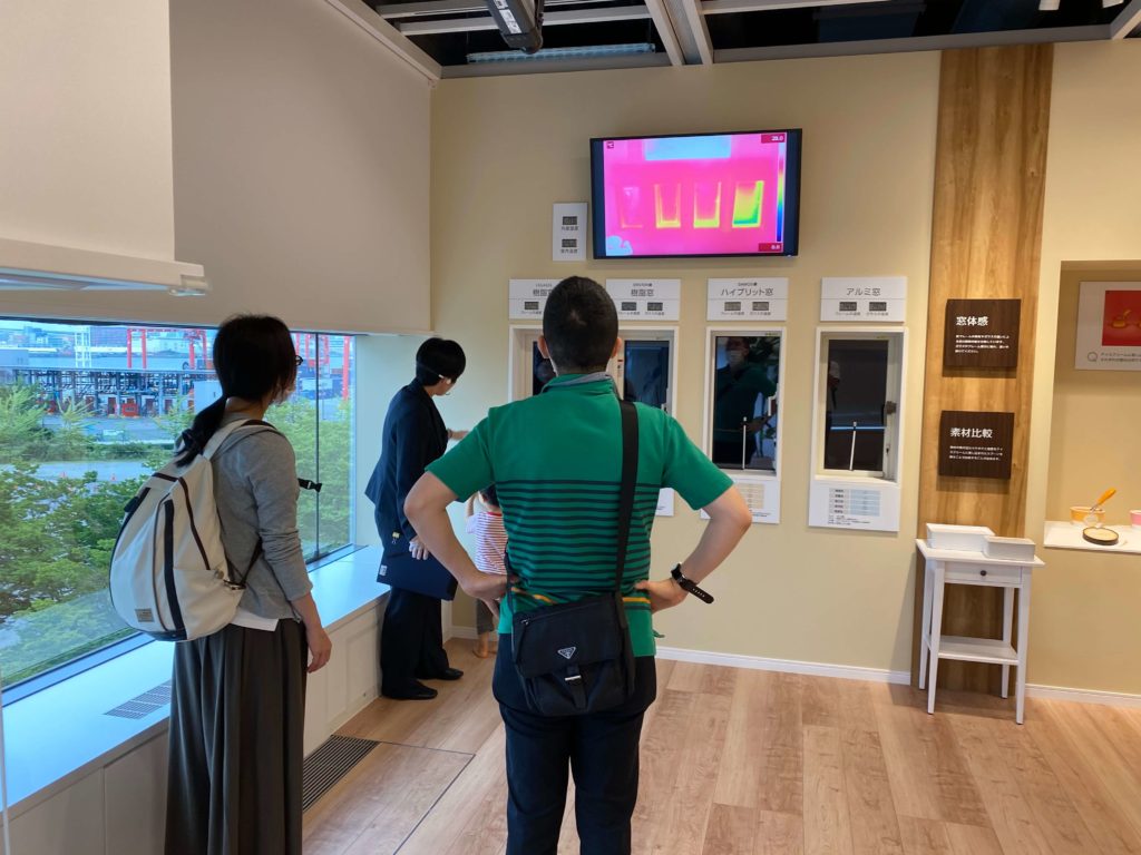 リクシル大阪南港ショールームの住まいスタジオ | 大阪の注文住宅はリーフアーキテクチャ