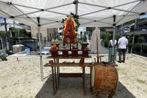 家づくりの流れ｜注文住宅の進め方　ステップ7．着工・上棟