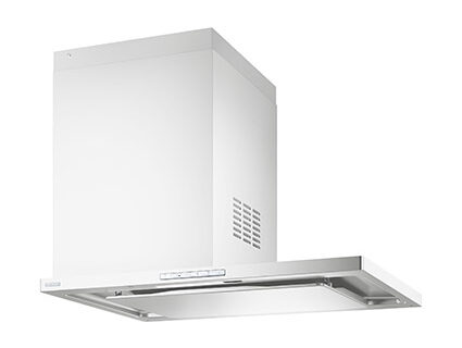 天井高の低いキッチンのレンジフード