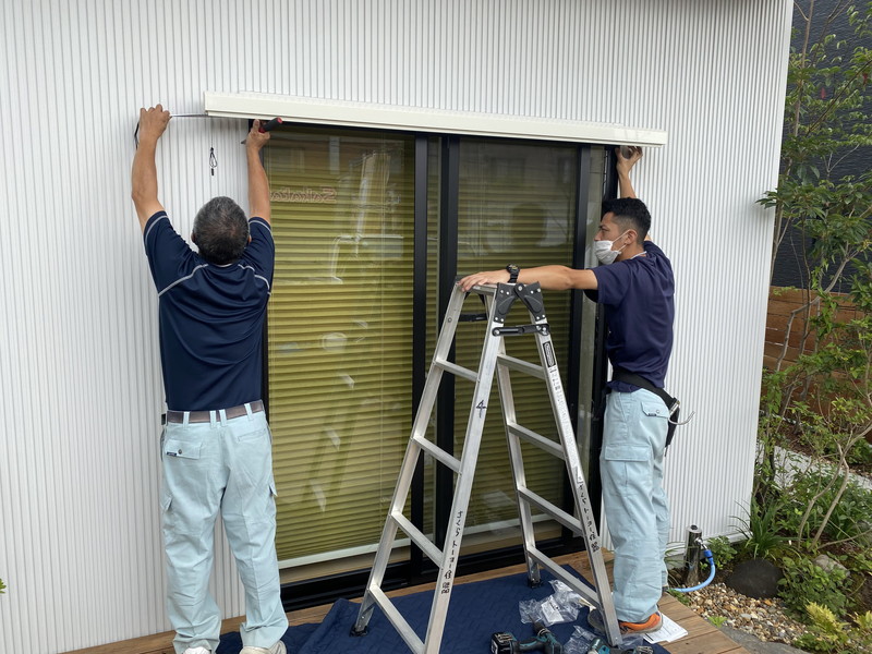 大阪でスタイルシェード工事ならリーフアーキテクチャ