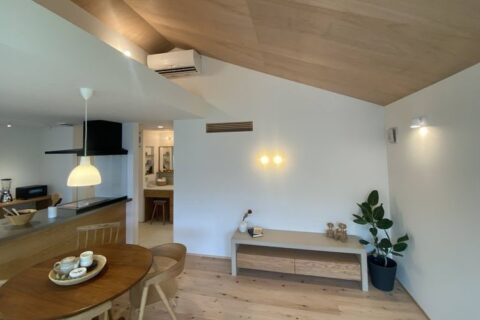 家庭用エアコンを使用した全館空調