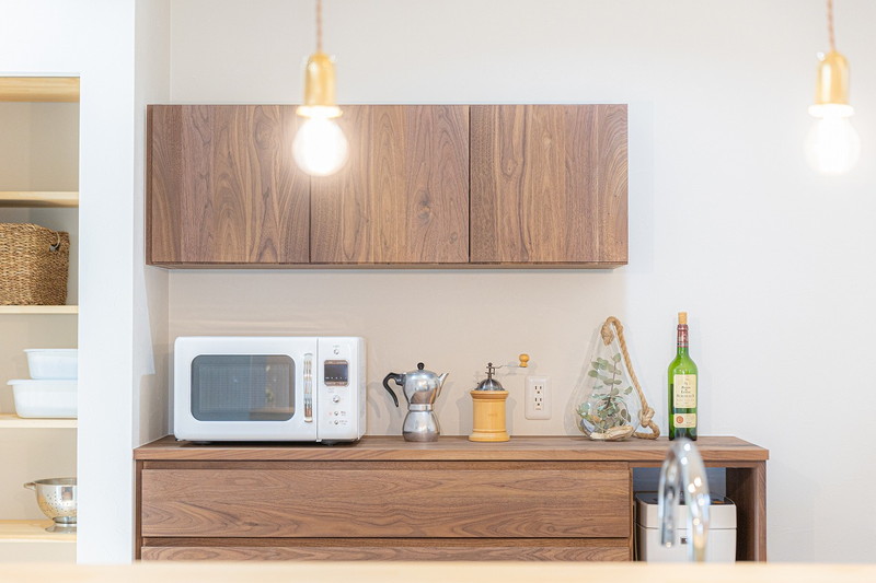 大阪の注文住宅は造作キッチンが標準装備のリーフアーキテクチャ