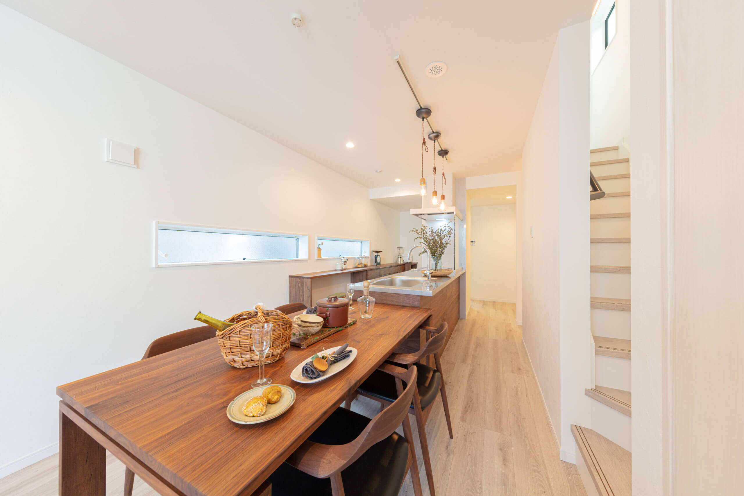 狭小地３階建て路地のある家の写真7