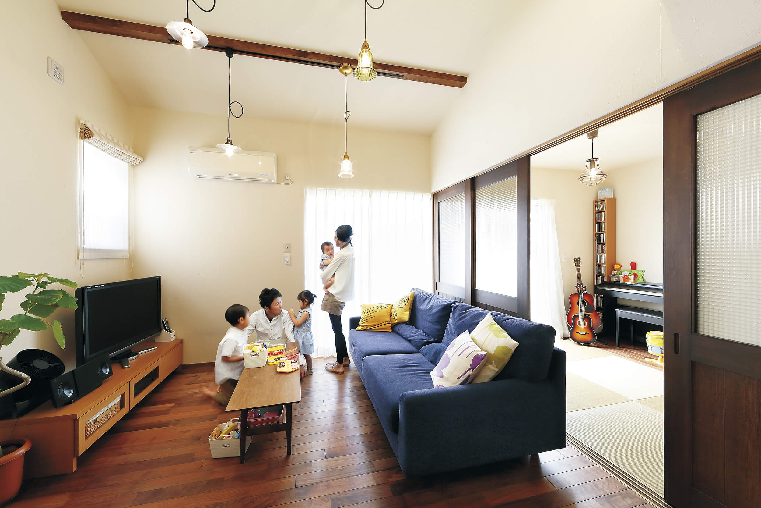 回遊動線で使いやすくゆとりある家の写真7