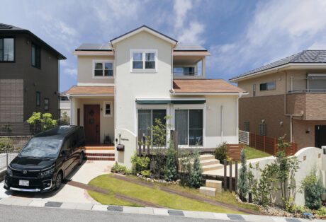 回遊動線で使いやすくゆとりある家