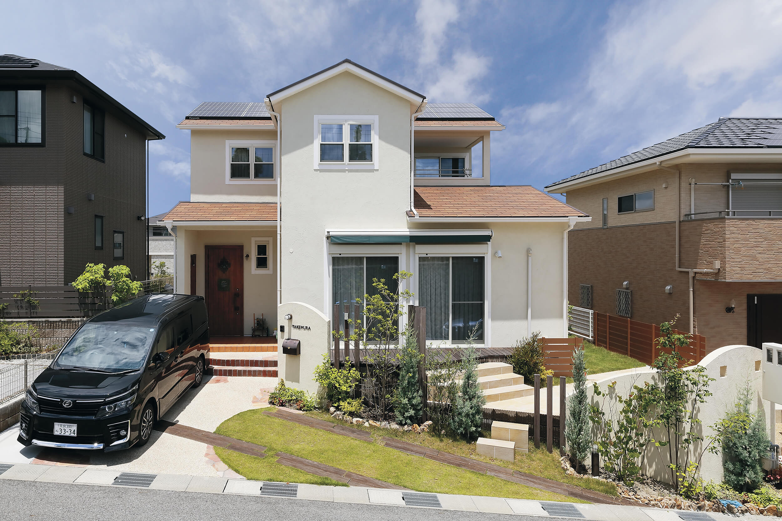 回遊動線で使いやすくゆとりある家の写真1