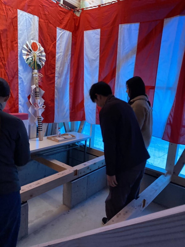 上棟式簡易バージョンの進め方