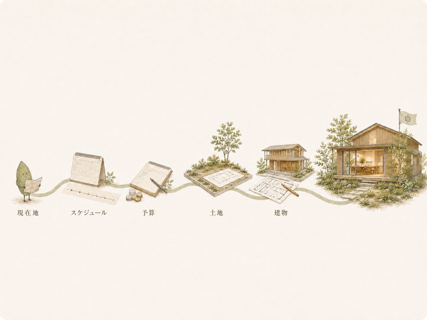 家づくりの全体像を知る